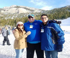 George Cole ’90 and family
